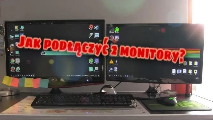 Jak podłączyć dwa monitory do komputera - uniknij problemów z konfiguracją