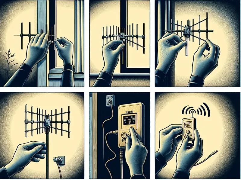 Jak w jakim kierunku ustawić antenę, aby uzyskać najlepszy sygnał