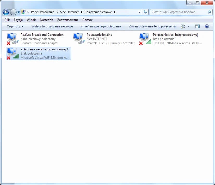 Jak włączyć funkcję sieci bezprzewodowej Windows 7 i uniknąć problemów z łącznością