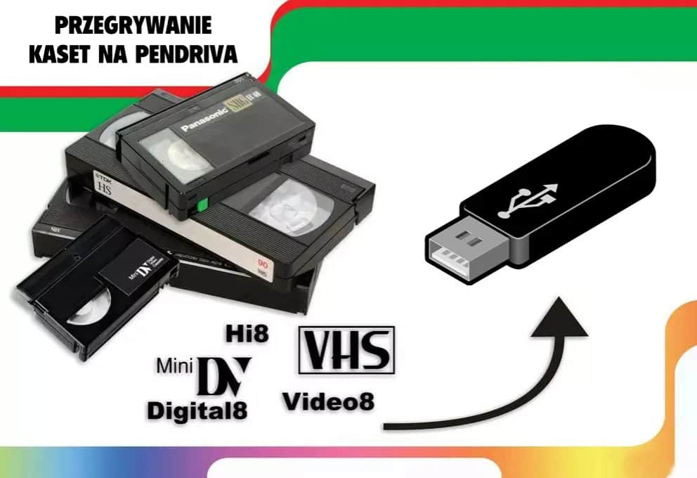Jak przegrać kasetę VHS na pendrive i uratować cenne wspomnienia