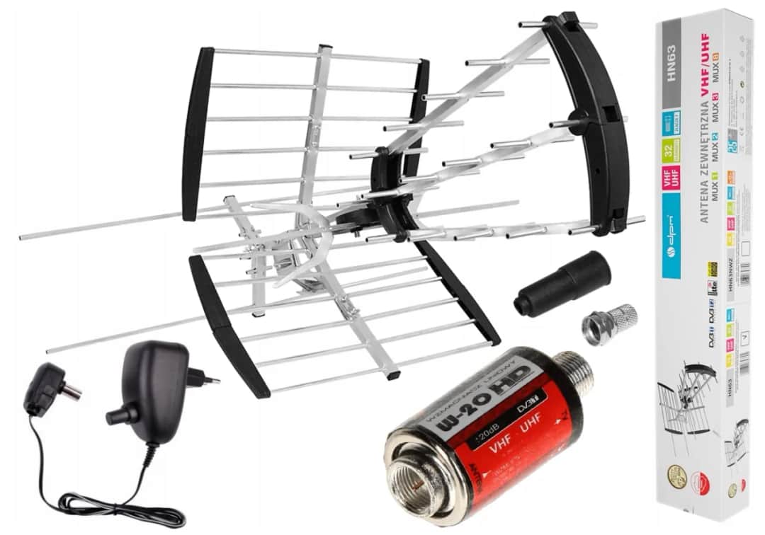 Jak wybrać antenę DVB-T2/HEVC? Poradnik eksperta (MUX-8)