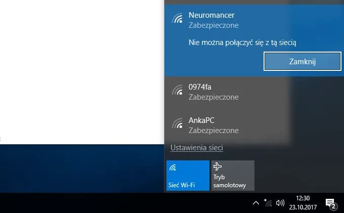 Jak włączyć funkcję sieci bezprzewodowej w Windows 10 bez problemów